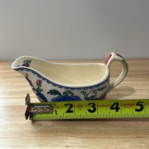 MASON’S COLONIAL PLANTATION MINI PITCHER SAUCER CARL FORSLUND - Picture 6 of 9